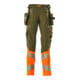 Mascot Hose ULTIMATE STRETCH 82C62 moosgrün/orange