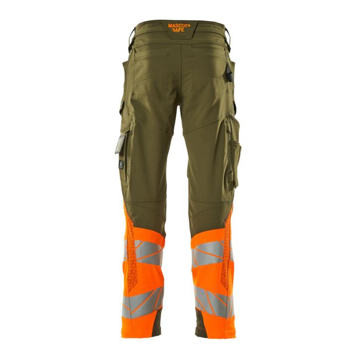 Mascot Hose ULTIMATE STRETCH 82C64 moosgrün/orange