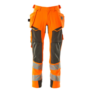 Mascot Hose ULTIMATE STRETCH 82C68 hi-vis orange/dunkelanthrazit