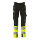 Mascot Hose ULTIMATE STRETCH 90C46 schwarz/hi-vis gelb