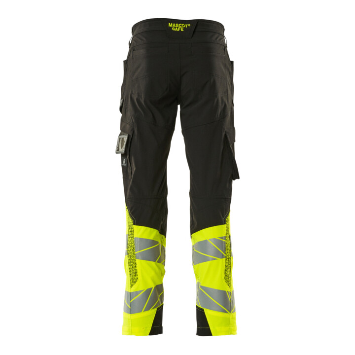 Mascot Hose ULTIMATE STRETCH 90C46 schwarz/hi-vis gelb