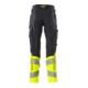 Mascot Hose ULTIMATE STRETCH 90C47 schwarzblau hi-vis gelb