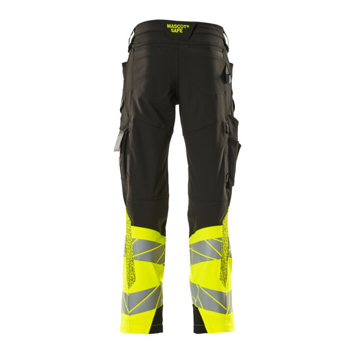 Mascot Hose ULTIMATE STRETCH 90C50 schwarz/hi-vis gelb
