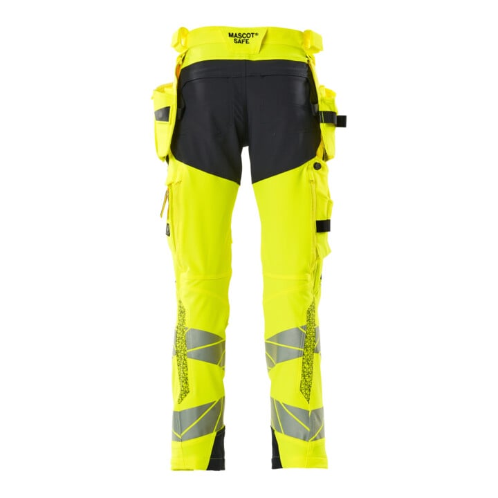 Mascot Hose ULTIMATE STRETCH 90C52 hi-vis gelb/schwarzblau