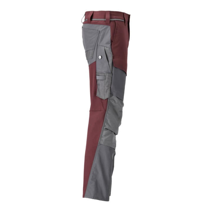 Mascot Hose ULTIMATE STRETCH 90C56 bordeaux/anthrazitgrau