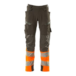 Mascot Hose ULTIMATE STRETCH 90C56 dunkelanthrazit hi-vis orange