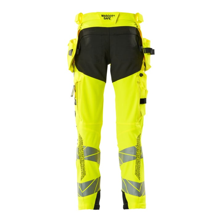Mascot Hose ULTIMATE STRETCH 90C56 hi-vis gelb/schwarz