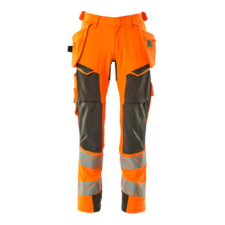 Mascot Hose ULTIMATE STRETCH 90C56 hi-vis orange/dunkelanthrazit