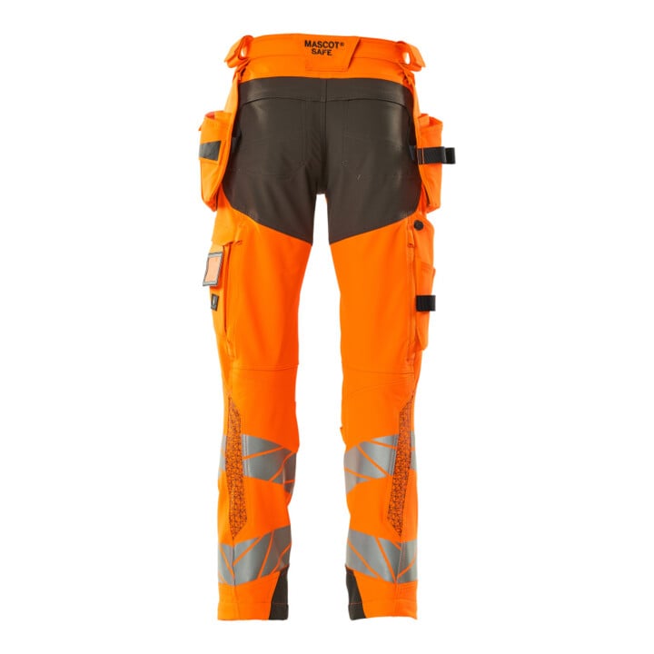 Mascot Hose ULTIMATE STRETCH 90C56 hi-vis orange/dunkelanthrazit