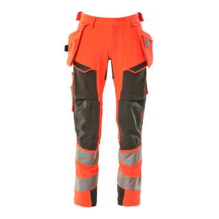 MASCOT Hose ULTIMATE STRETCH 90C56 hi-vis rot/dunkelanthrazit
