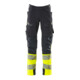 Mascot Hose ULTIMATE STRETCH 90C56 schwarzblau hi-vis gelb