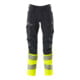 Mascot Hose ULTIMATE STRETCH 90C60 schwarzblau/hi-vis gelb
