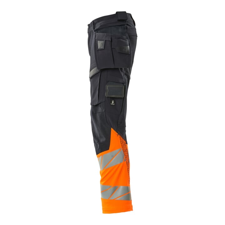 Mascot Hose ULTIMATE STRETCH 90C60 schwarzblau hi-vis orange