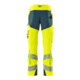 Mascot Hose ULTIMATE STRETCH 90C62 hi-vis gelb/dunkelpetroleum