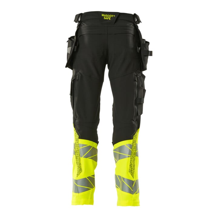 Mascot Hose ULTIMATE STRETCH 90C62 schwarz/hi-vis gelb