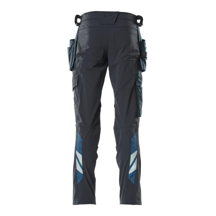 Mascot Hose ULTIMATE STRETCH Hängetaschen Größe 82C68 schwarzblau