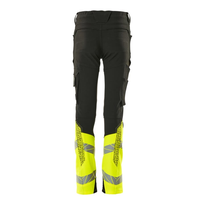 Mascot Hose ULTIMATE STRETCH Kinder Größe 164 schwarz/hi-vis gelb
