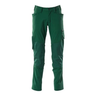 MASCOT Hose ULTIMATE STRETCH Knietaschen grün Größe 76C54