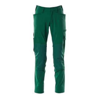MASCOT Hose ULTIMATE STRETCH Knietaschen grün Größe 82C48