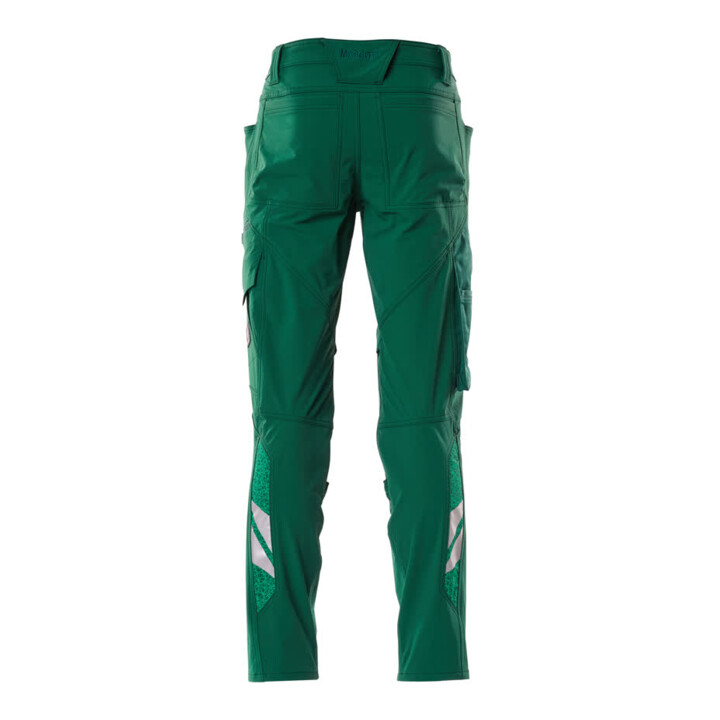MASCOT Hose ULTIMATE STRETCH Knietaschen grün Größe 82C48