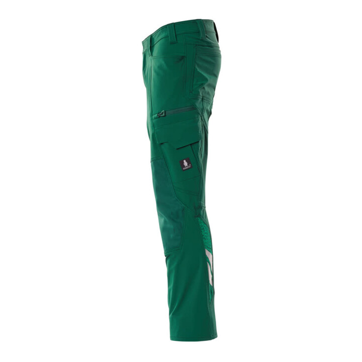 Mascot Hose ULTIMATE STRETCH Knietaschen grün Größe 82C58