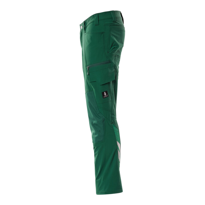 MASCOT Hose ULTIMATE STRETCH Knietaschen grün Größe 90C47