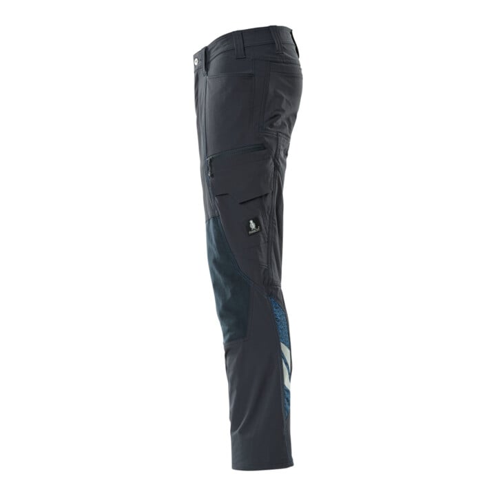 Mascot Hose ULTIMATE STRETCH Knietaschen schwarzblau 82C51