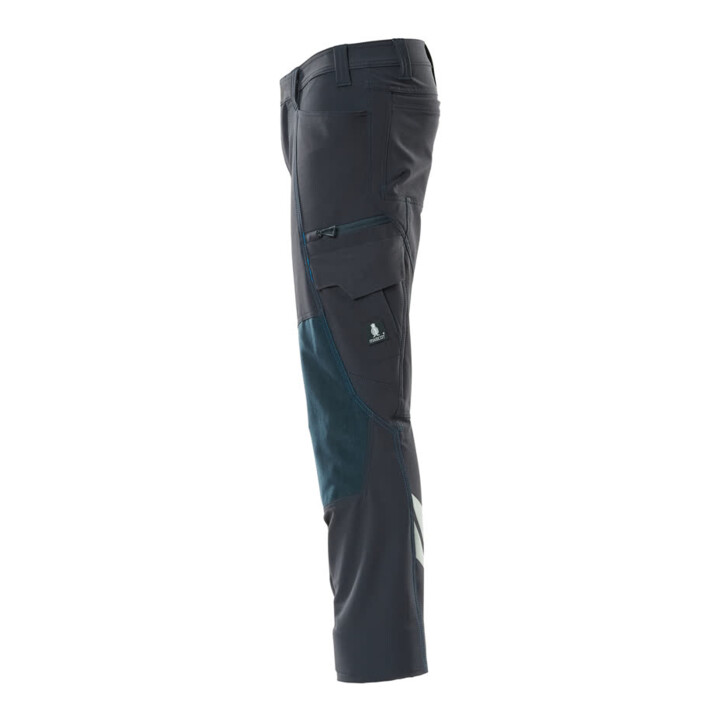 Mascot Hose ULTIMATE STRETCH Knietaschen schwarzblau Größe 82C46