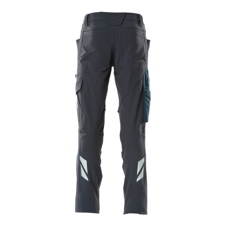 Mascot Hose ULTIMATE STRETCH Knietaschen schwarzblau Größe 82C46