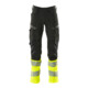 Mascot Hose ULTIMATE STRETCH mit Knietaschen 76C49 schwarz/hi-vis gelb