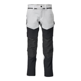Mascot Hose ULTIMATE STRETCH mit Knietaschen 82C47 weiß/Anthrazitgrau