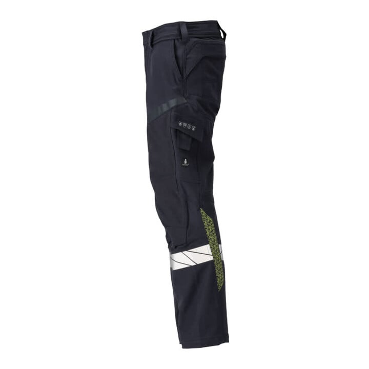 Mascot Hose ULTIMATE STRETCH Multisafe 82C64 schwarzblau/hi-vis gelb