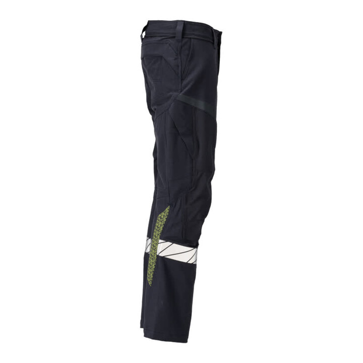 Mascot Hose ULTIMATE STRETCH Multisafe 90C56 schwarzblau hi-vis gelb
