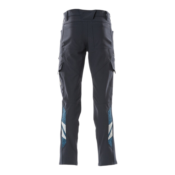 Mascot Hose ULTIMATE STRETCH Schenkeltaschen Größe 82C56 schwarzblau