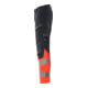 Mascot Hose ULTIMATE STRETCH Schenkeltaschen Größe 82C68 schwarzblau/hi-vis rot