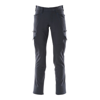 Mascot Hose ULTIMATE STRETCH Schenkeltaschen Größe 90C46 schwarzblau