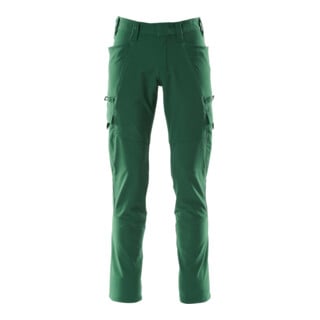 Mascot Hose ULTIMATE STRETCH Schenkeltaschen grün Größe 82C58