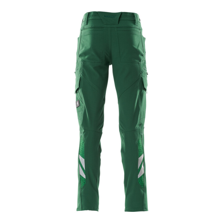 Mascot Hose ULTIMATE STRETCH Schenkeltaschen grün Größe 82C68