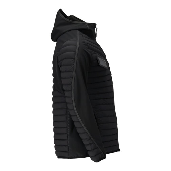 Mascot Jacke mit Kapuze Thermojacke 3XL schwarz leichtes Futter