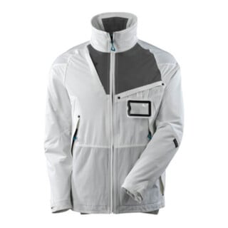 Mascot Jacke, Stretchstoff, geringes Gewicht Arbeitsjacke weiss/dunkelanthrazit