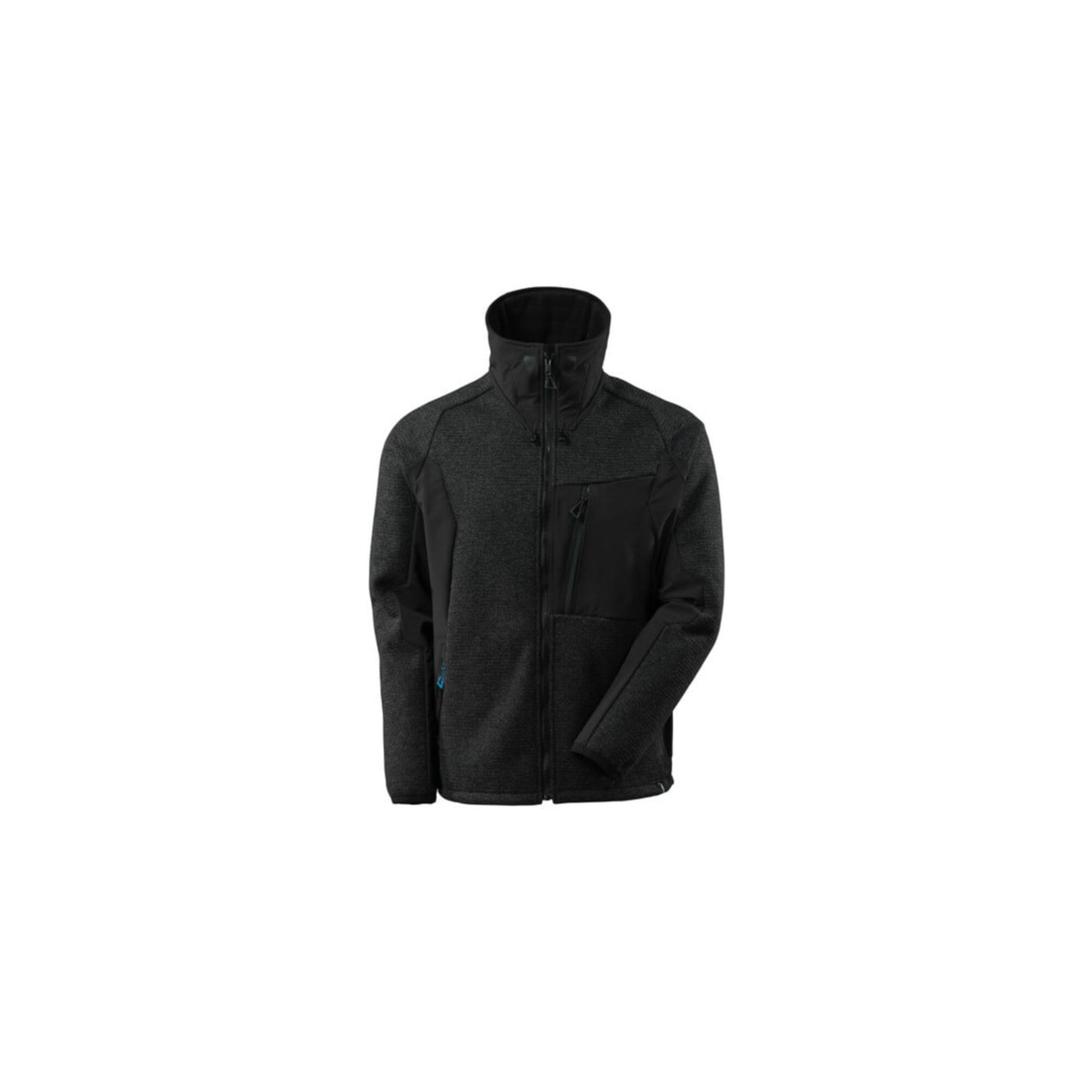 Mascot Jacke, Strick, mit Membran Strickjacke Größe 2XL, Schwarz-meliert/Schwarz