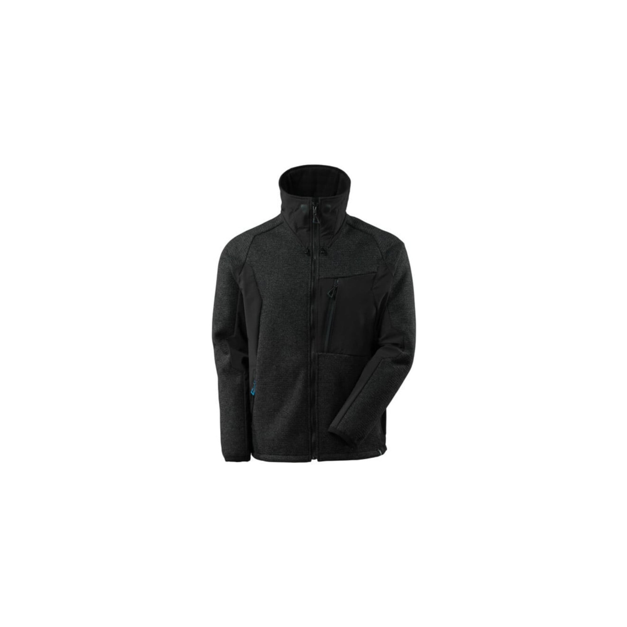 Mascot Jacke, Strick, mit Membran Strickjacke Größe 3XL, Schwarz-meliert/Schwarz