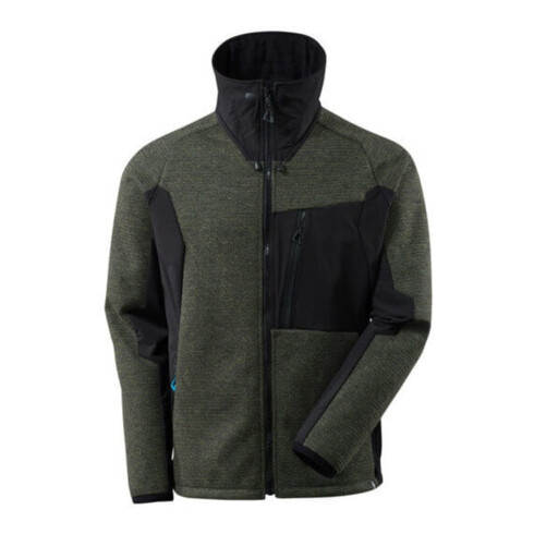 Mascot Jacke, Strick, mit Membran Strickjacke mossgrün/schwarz
