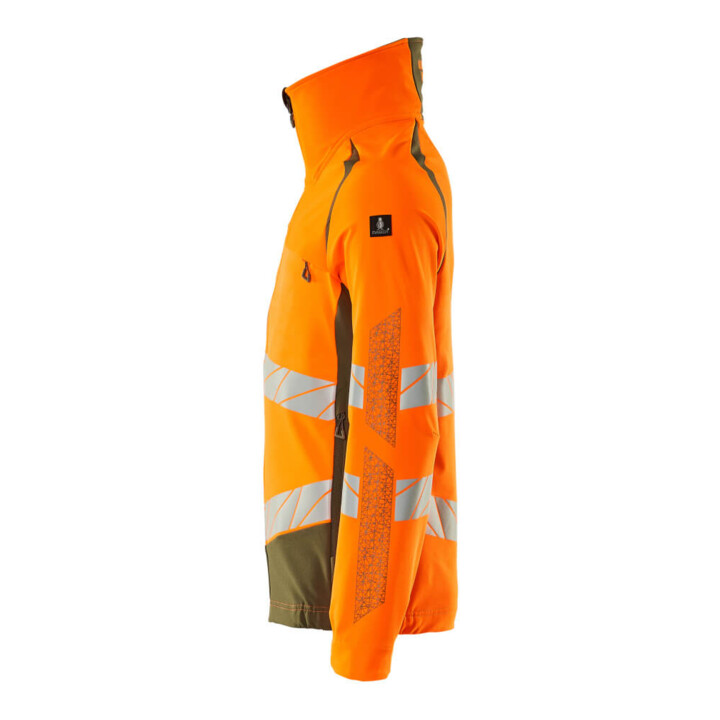 Mascot Jacke ULTIMATE STRETCH 2XL hi-vis orange/moosgrün
