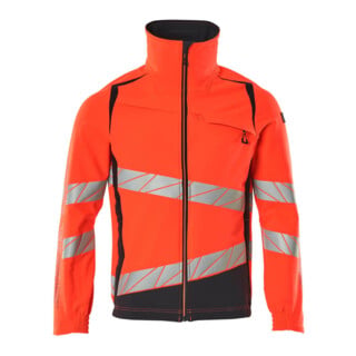 Mascot Jacke ULTIMATE STRETCH 5XL Hi-vis rot/schwarzblau