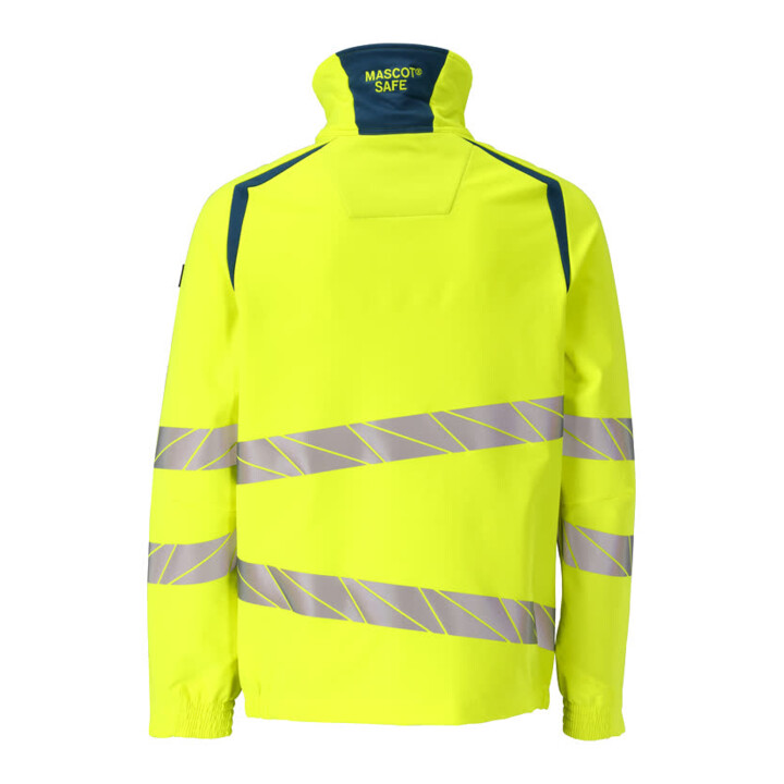 Mascot Jacke ULTIMATE STRETCH Arbeitsjacke Gr. L hi-vis gelb/dunkelpetroleum