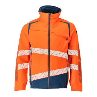 Mascot Jacke ULTIMATE STRETCH Arbeitsjacke S hi-vis orange/dunkelpetroleum