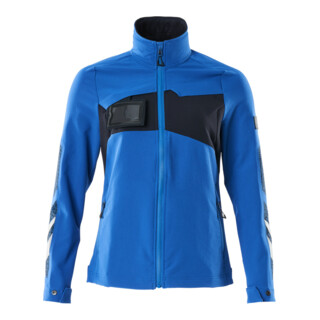 Mascot Jacke ULTIMATE STRETCH Damen leicht azurblau/schwarzblau Größe S