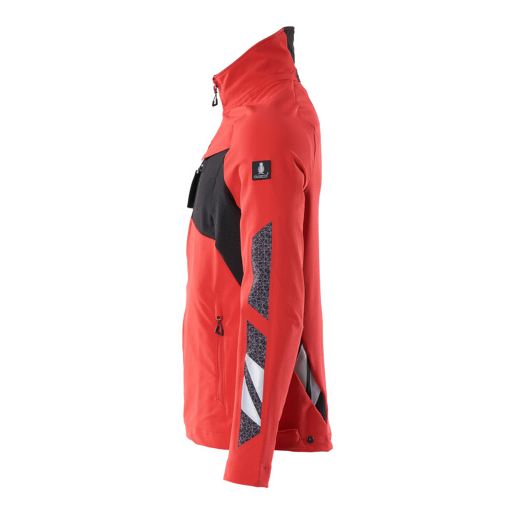 Mascot Jacke ULTIMATE STRETCH leicht verkehrsrot/schwarz Gr. L