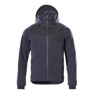 Mascot Jacke ULTIMATE STRETCH wasserdicht schwarzblau/schwarz Gr. M